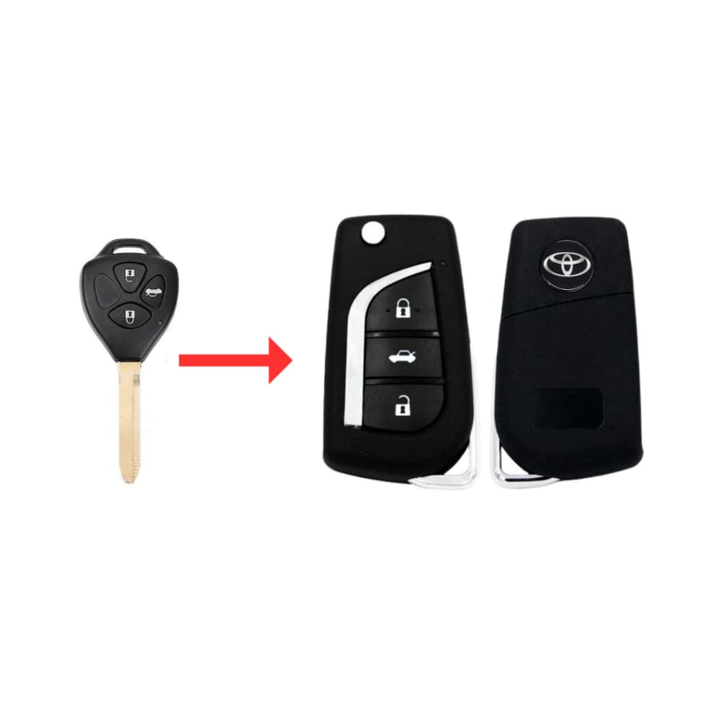 Chave Completa Toyota Corolla 2009 2010 2011 2012 2013 2014