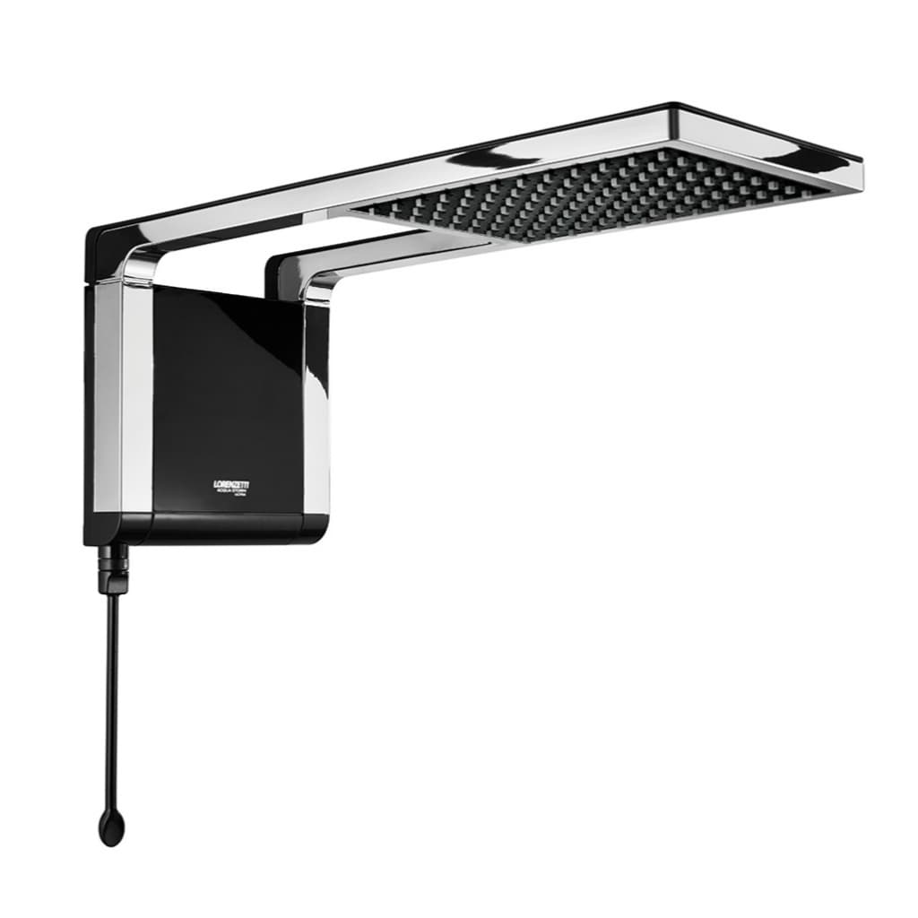 Chuveiro Elétrico Lorenzetti Acqua Storm Ultra 7800W Preto Temperatura Gradual