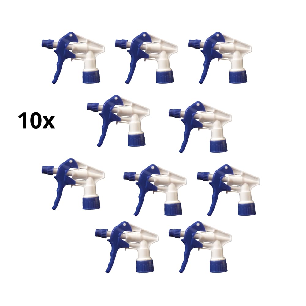 10 Valvula Gatilho Spray Regulável Borrifador 1 Lt E 500 Ml