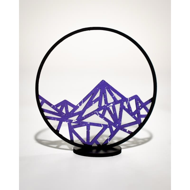 Totem ACOTAR Decorativo, Corte Noturna, Roxo Decoração