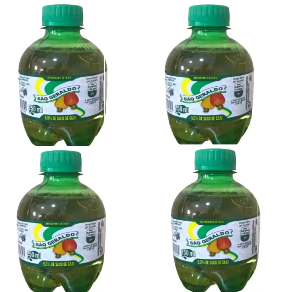 Refrigerante Mini São Geraldo 250ml - 4 Unidades