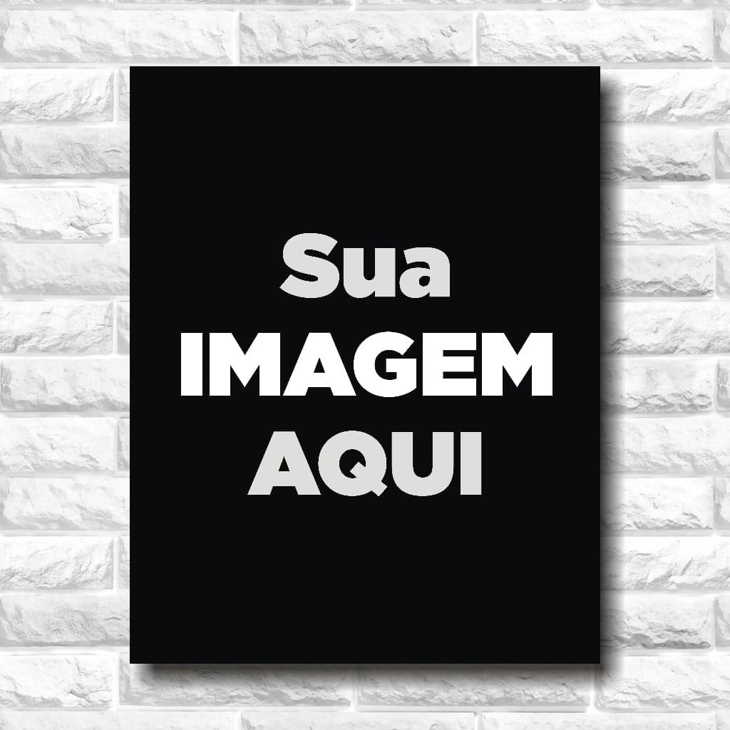 Impressão Pôster Cartaz A3 - 42x29,7cm - Suas Artes para Quadro Decorativo em Papel Fotográfico
