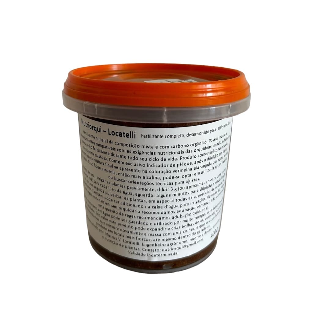 Adubo para Orquídeas e jardinagem - pote 400G - fertilizante profissional completo.