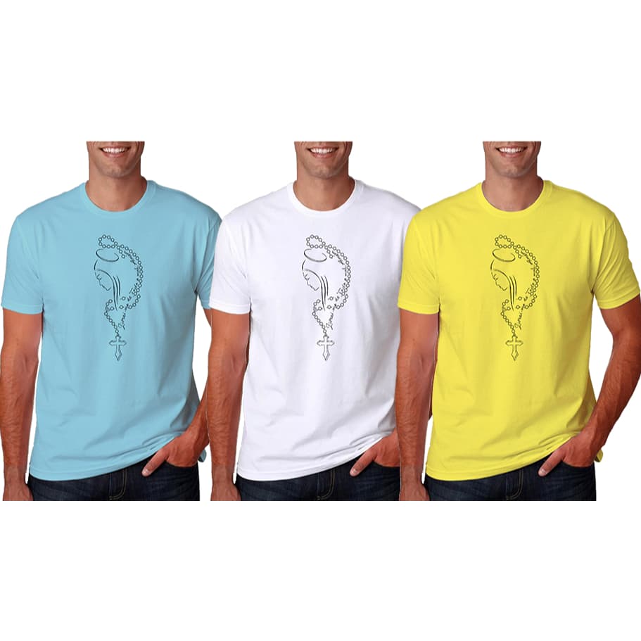 Camisa Estampada Terço de Nossa senhora