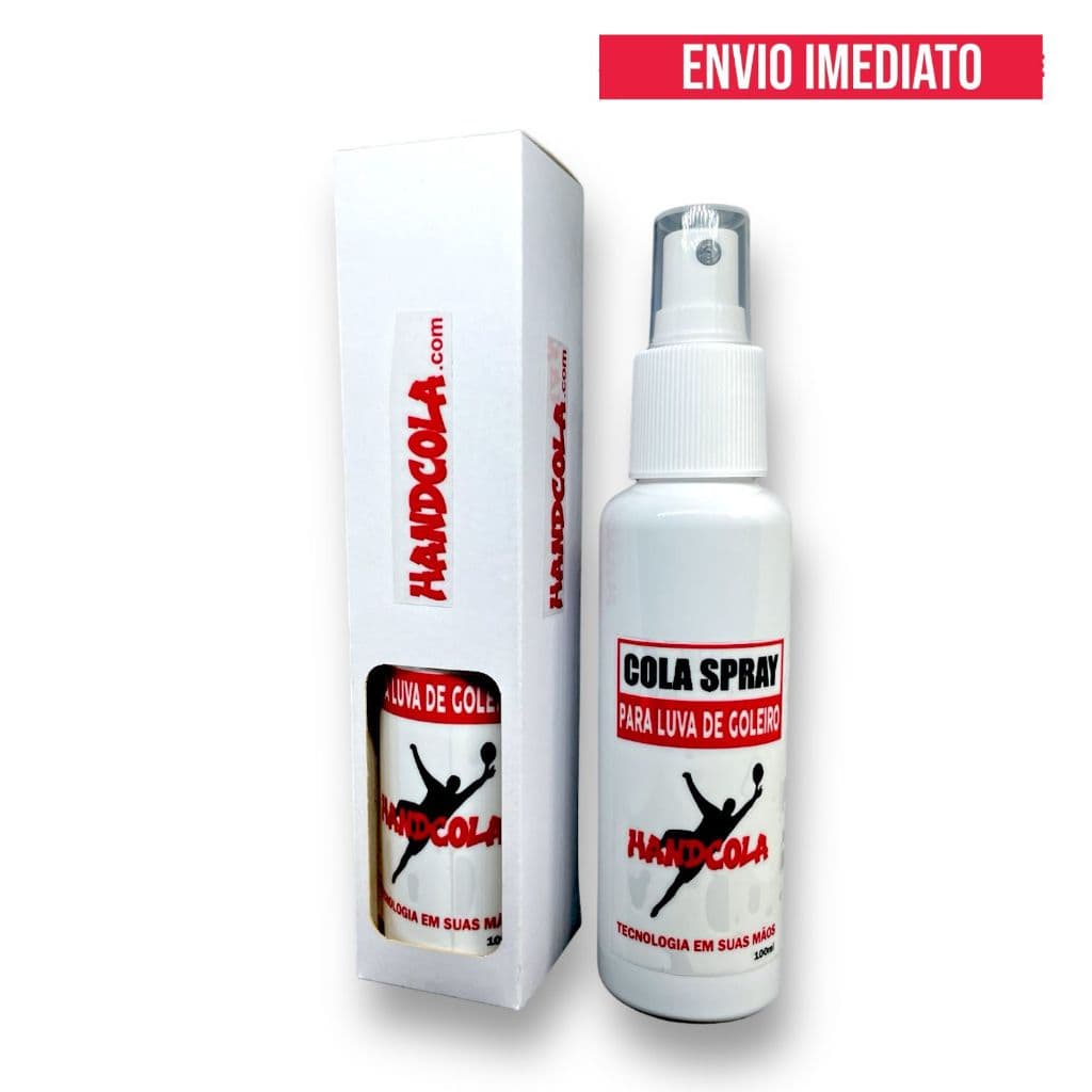 GRIP Spray para Luvas de Goleiro de futebol 100ml Cola Resistente A Água Para Futebol Futsal Infantil E Adulto