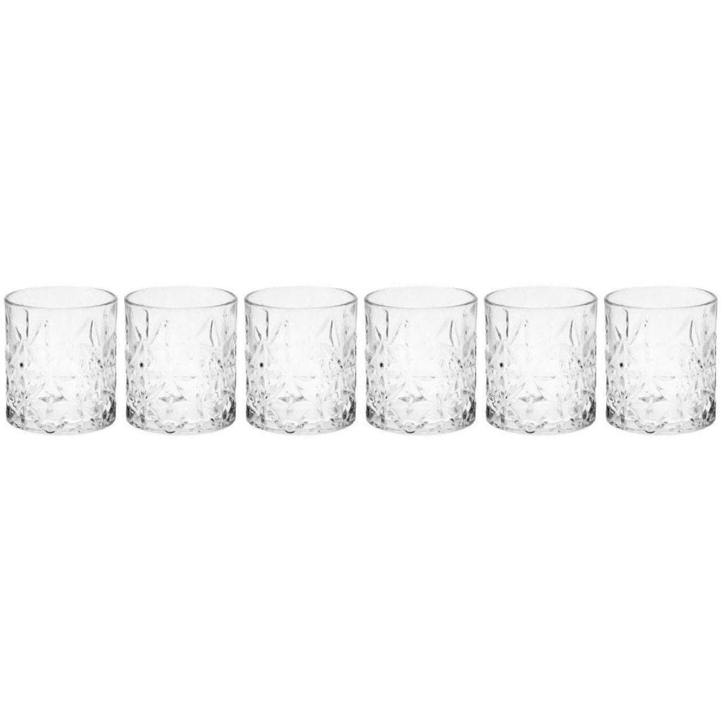 Jogo de Copos de Vidro para Whisky 310ml 6 Peças - Requinte