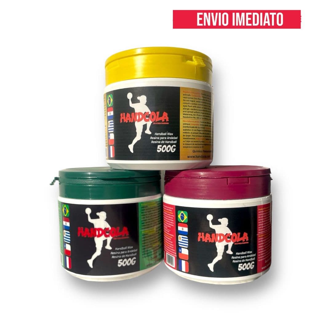 Três Colas 500g para Handebol Coloridas
