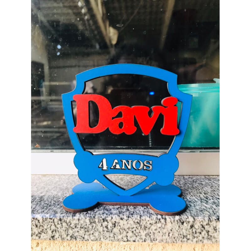 Kit Lembrancinhas Patrulha Canina Personalizadas Festa Nomes Aniversário Infantil