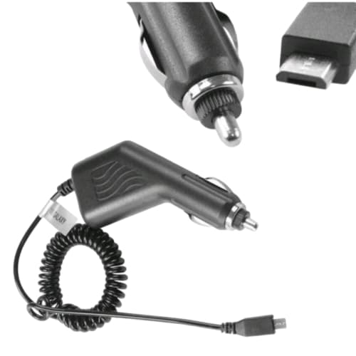 Carregador veicular Espiral para celular saída Micro USB V8 X-CELL