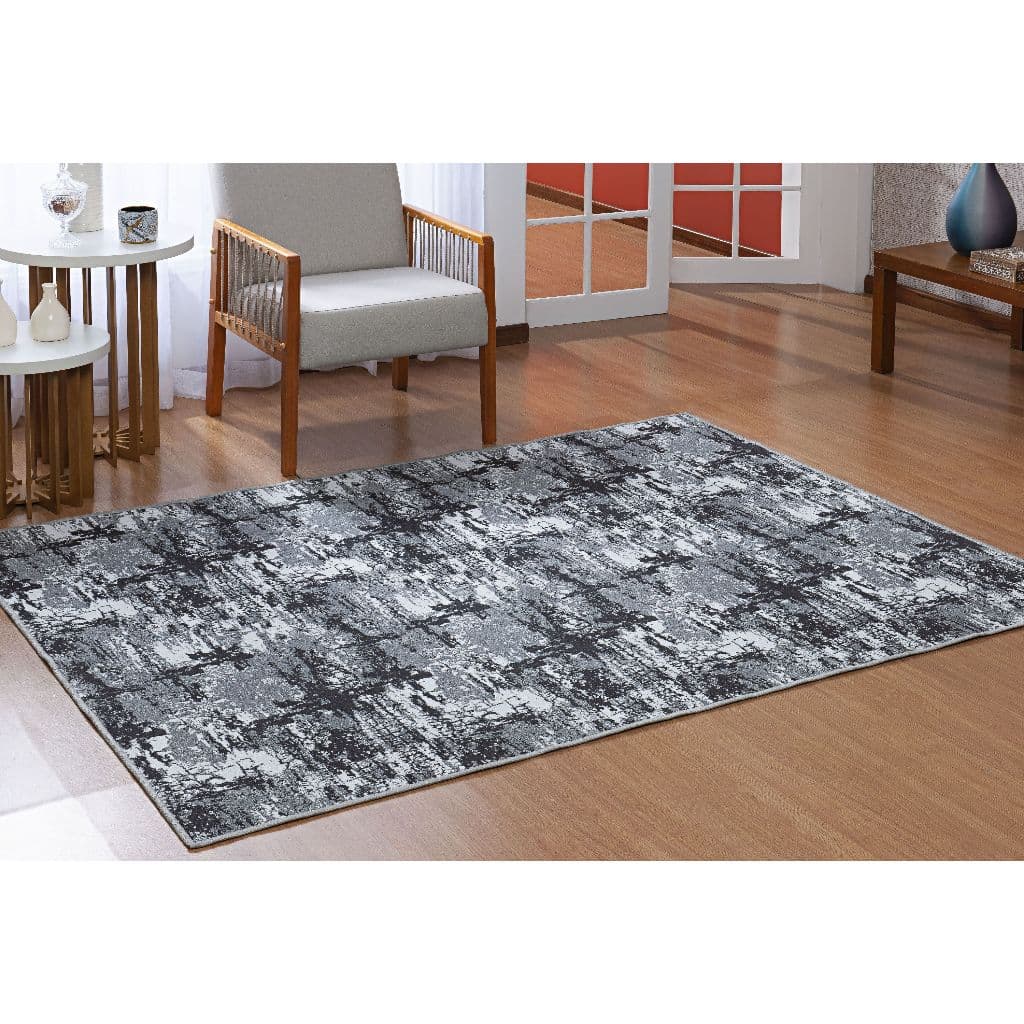 Tapete Pratik 2,00 X 3,00 Moderno 100% Antiderrapante Sem Pelo Moderno