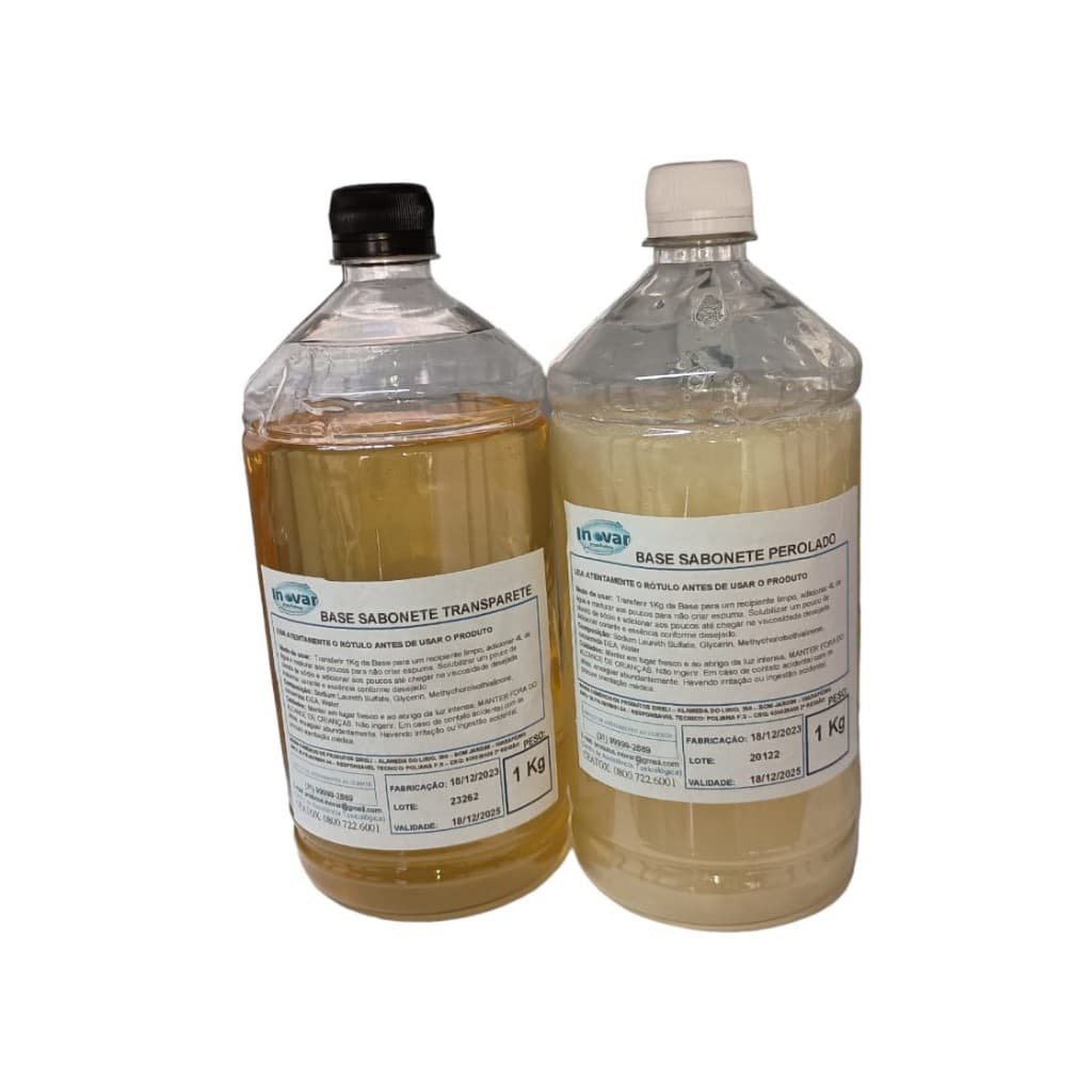 Base Sabonete Glicerinada Líquido 1 Kg rende 5L