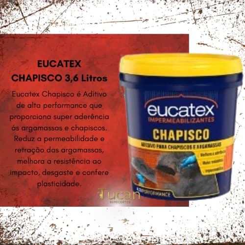 EUCATEX CHAPISCO - 3,6 litros