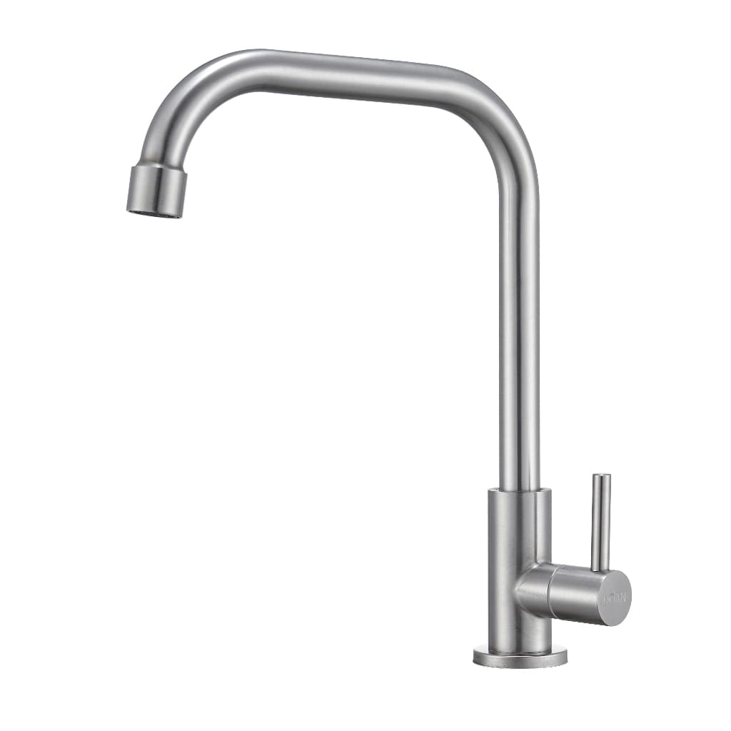 Torneira Cozinha Inox Giratória Mesa Longa NOX17 Doan
