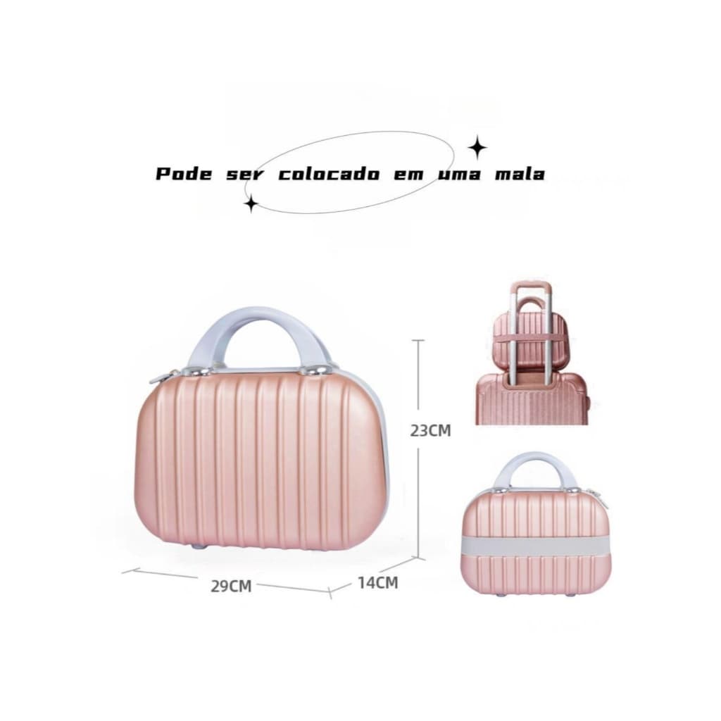 Frasqueiras De Viagem Necessaire ABS12inch29*14*23/14inch33*17*25