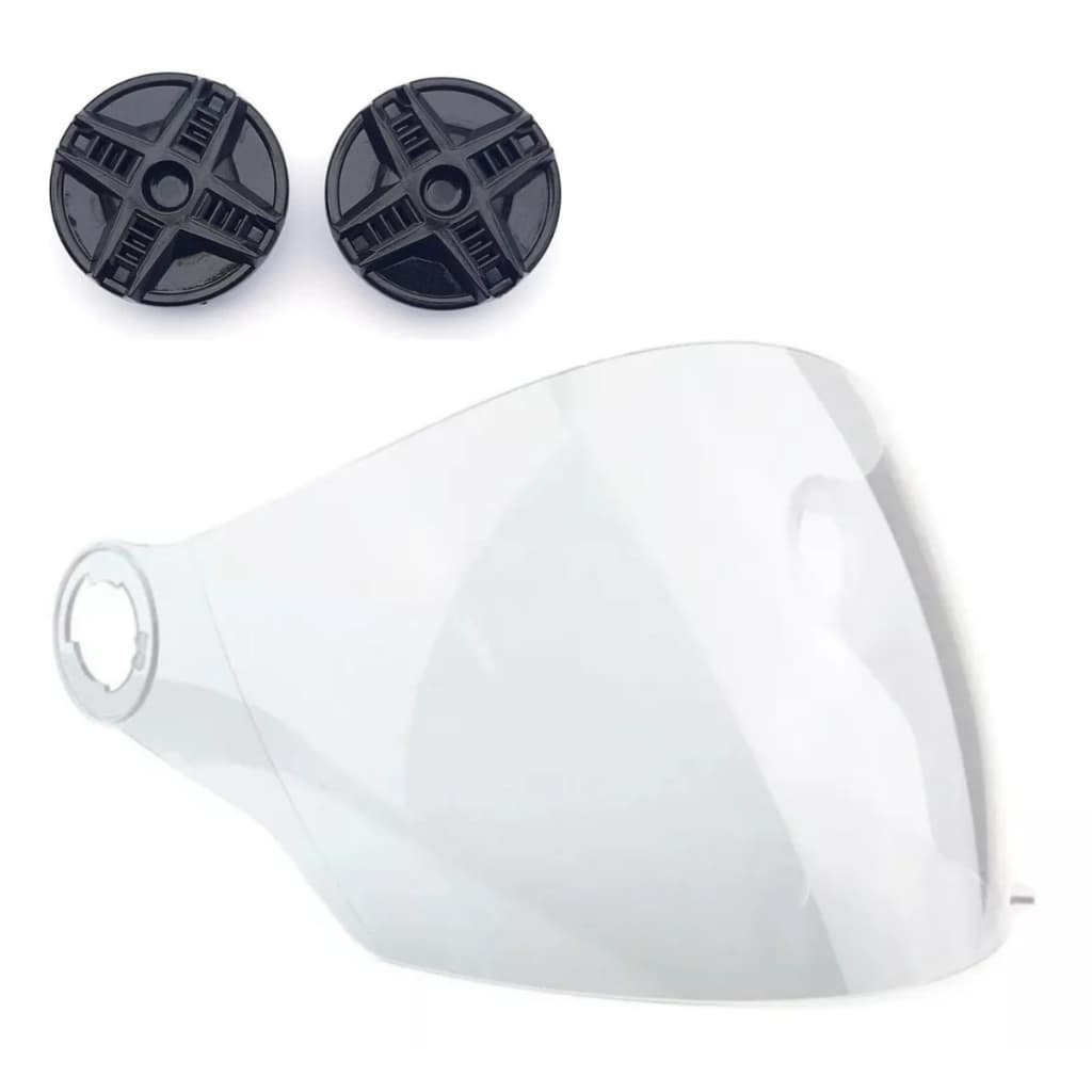 TSF | Viseira Cristal Ebf Spark Jet Aberto E19 + Reparo Lateral