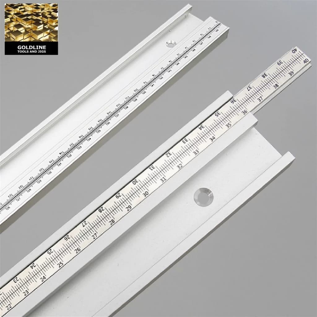 Goldline - T-track Em Alumínio - Trilho T - 60cm