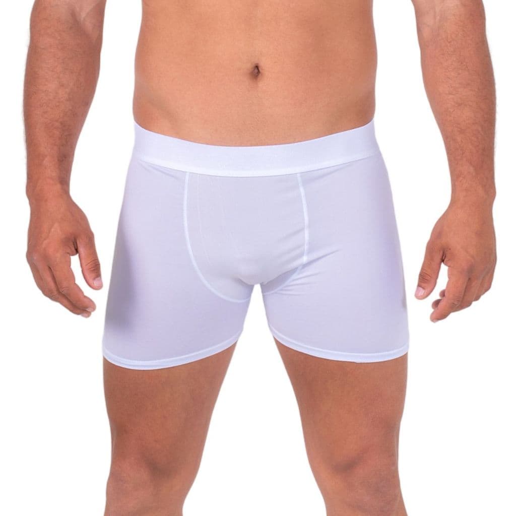 Kit C/6 Cueca Boxer Masculino Lisa Basica Box Confortavel Revenda
