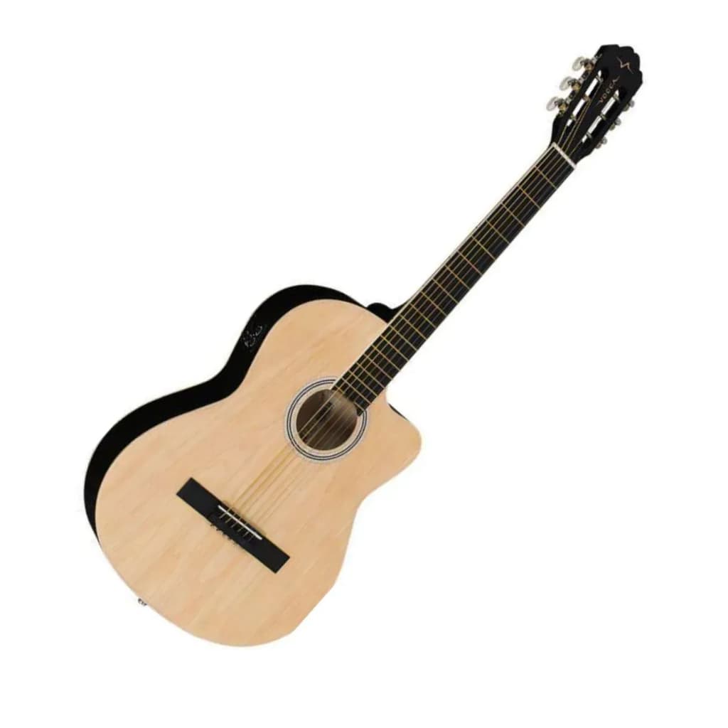 Violão Elétrico Vogga VCE300 NT Aço Natural Destro Novo