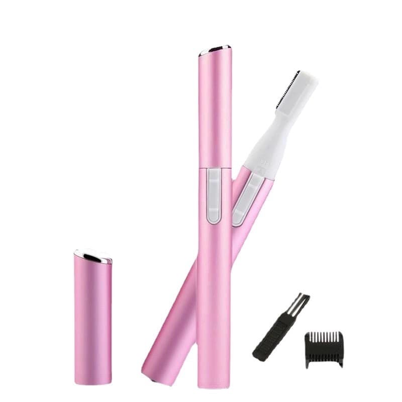 Caneta Depiladora Elétrica para Sobrancelha/Rosto / Aparador de Pelo Pequeno e Portátil para Corpo / Depilador(lolibiju)