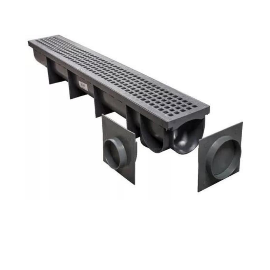 Calha Grelha De Piso Patrone Em PP Ralo Linear que Suporta Até 300kg Envio Ja