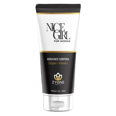 Creme Hidratante Feminino Nice Girl Zyone Perfumado Essência Importada