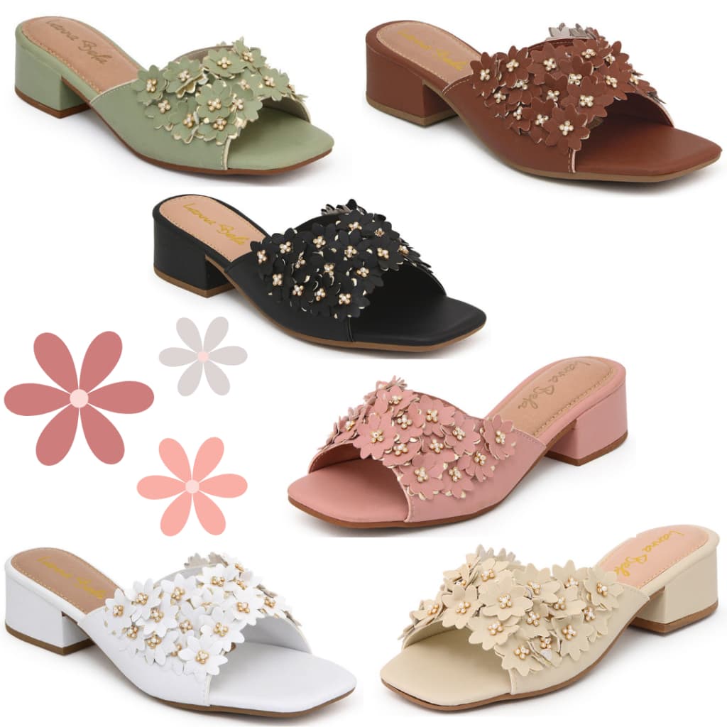 Sandália Feminina Salto Saltinho Bloco Casual Médio Confortável Para o Trabalho Envio Imediato REF 514
