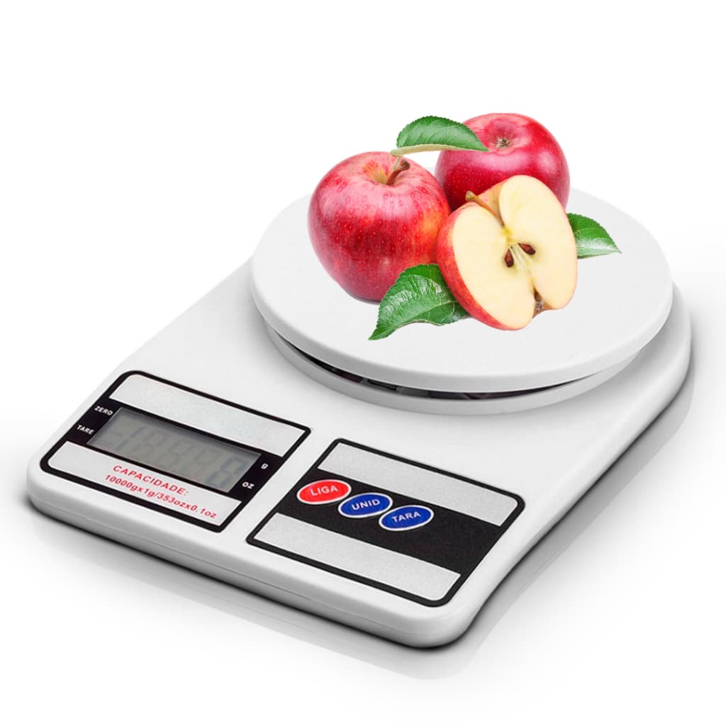 Balança Digital Cozinha Digital de Alimentos Alta Precisão 10 Kg