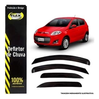 CALHA DE CHUVA /DEFLETOR 4PTS  MODELO NOVO PALIO 2012 ate 2021  50002A