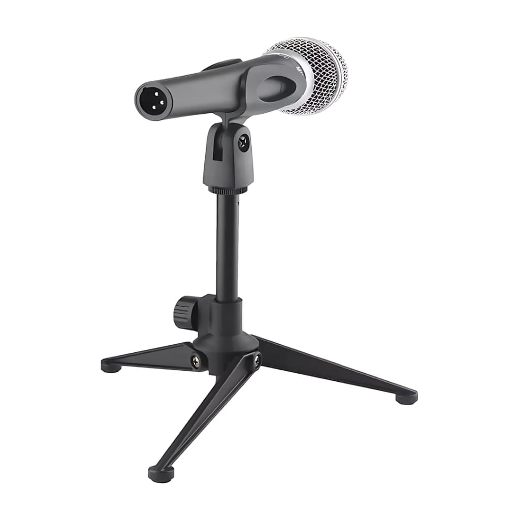 Pedestal Tripé Para Microfone Suporte De Mesa De Qualidade!