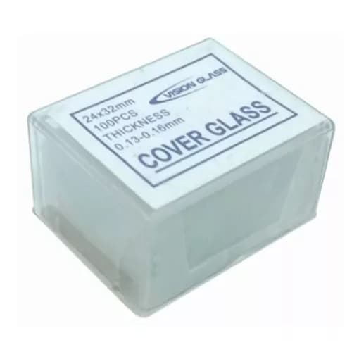 Lamínula De Vidro Cover Glass Labor Import 24x32mm 1000 Und