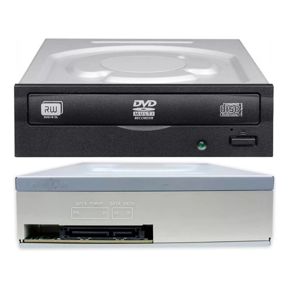Leitor E Gravador De Cd Dvd Rw Sata Drive Cd Interno Para Pc