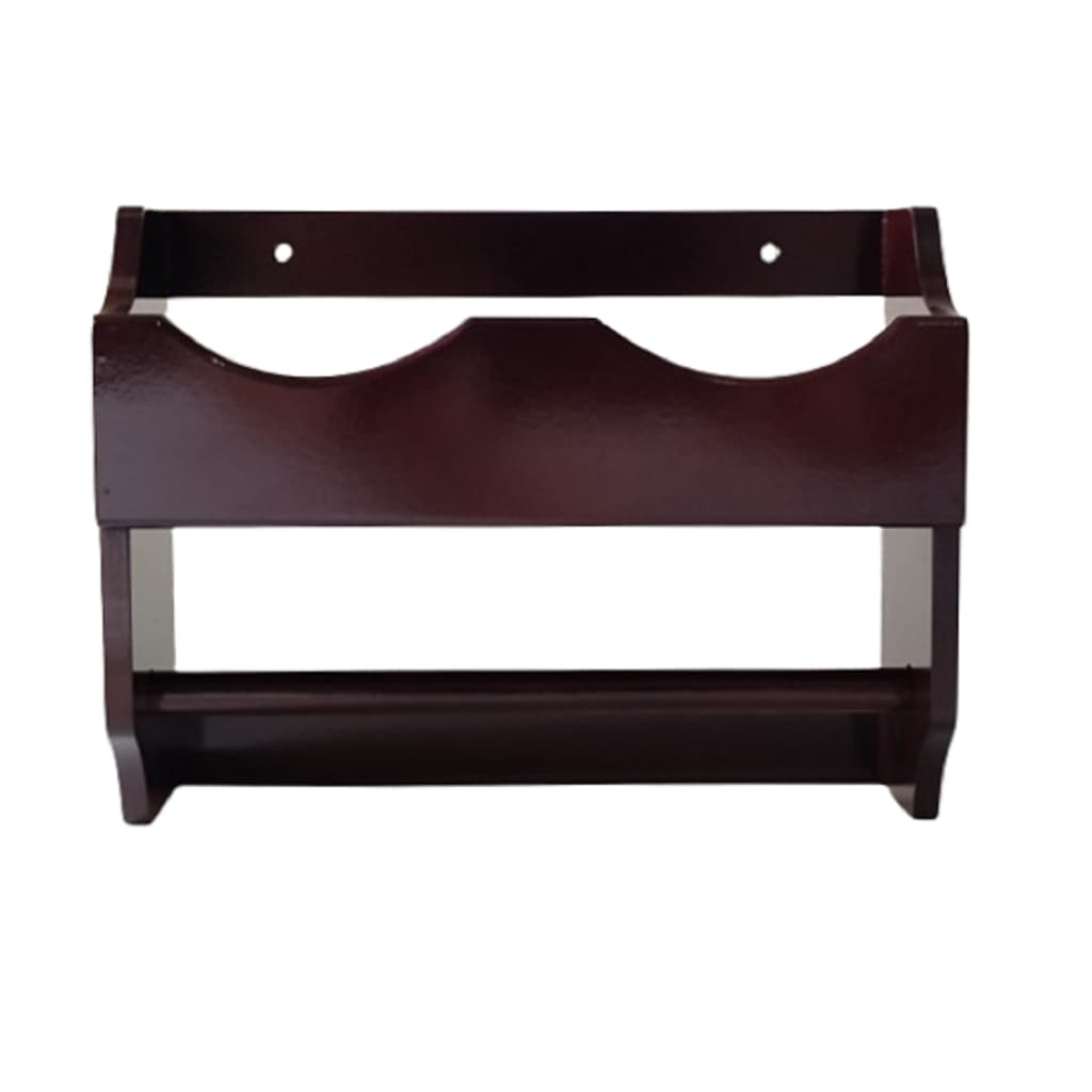 Suporte Porta Papel Toalha De Parede Cozinha Madeira MDF