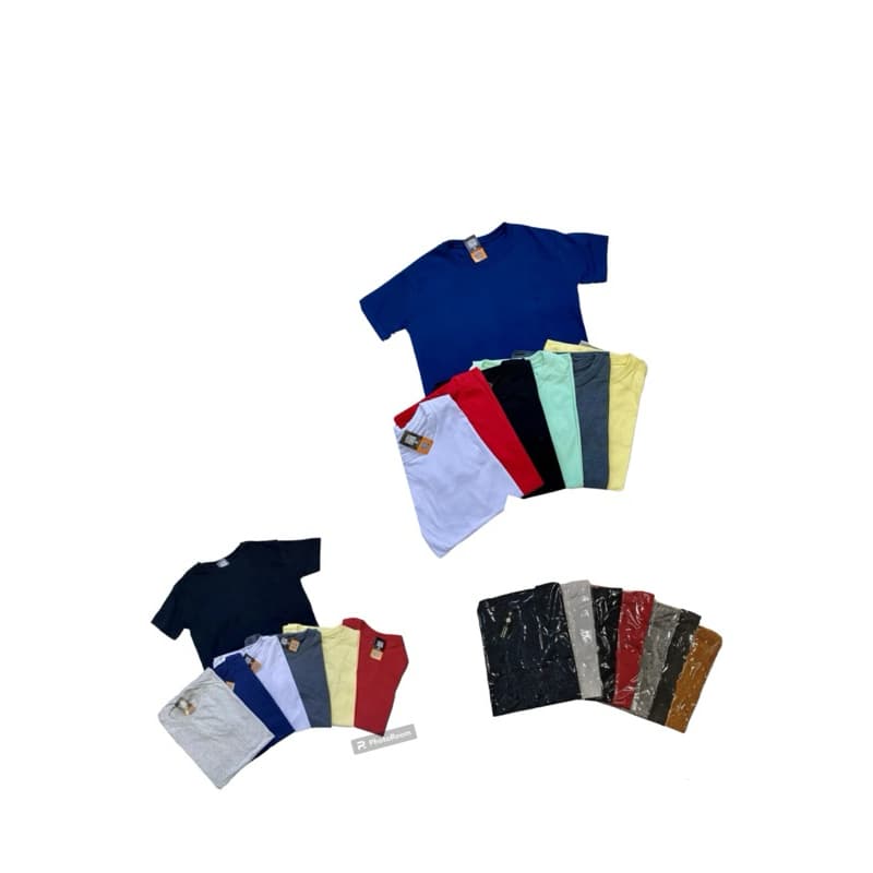 kit 5 camisetas masculina lisa básica
