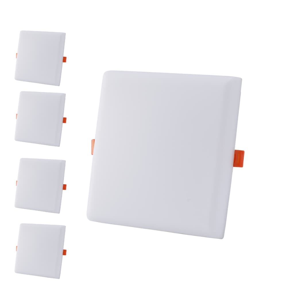 Kit 2 Painel Plafon Quadrado Frameless 17w Borda Infinita Sobrepor e embutir / 6500k ou 3000k Blumenau Iluminação
