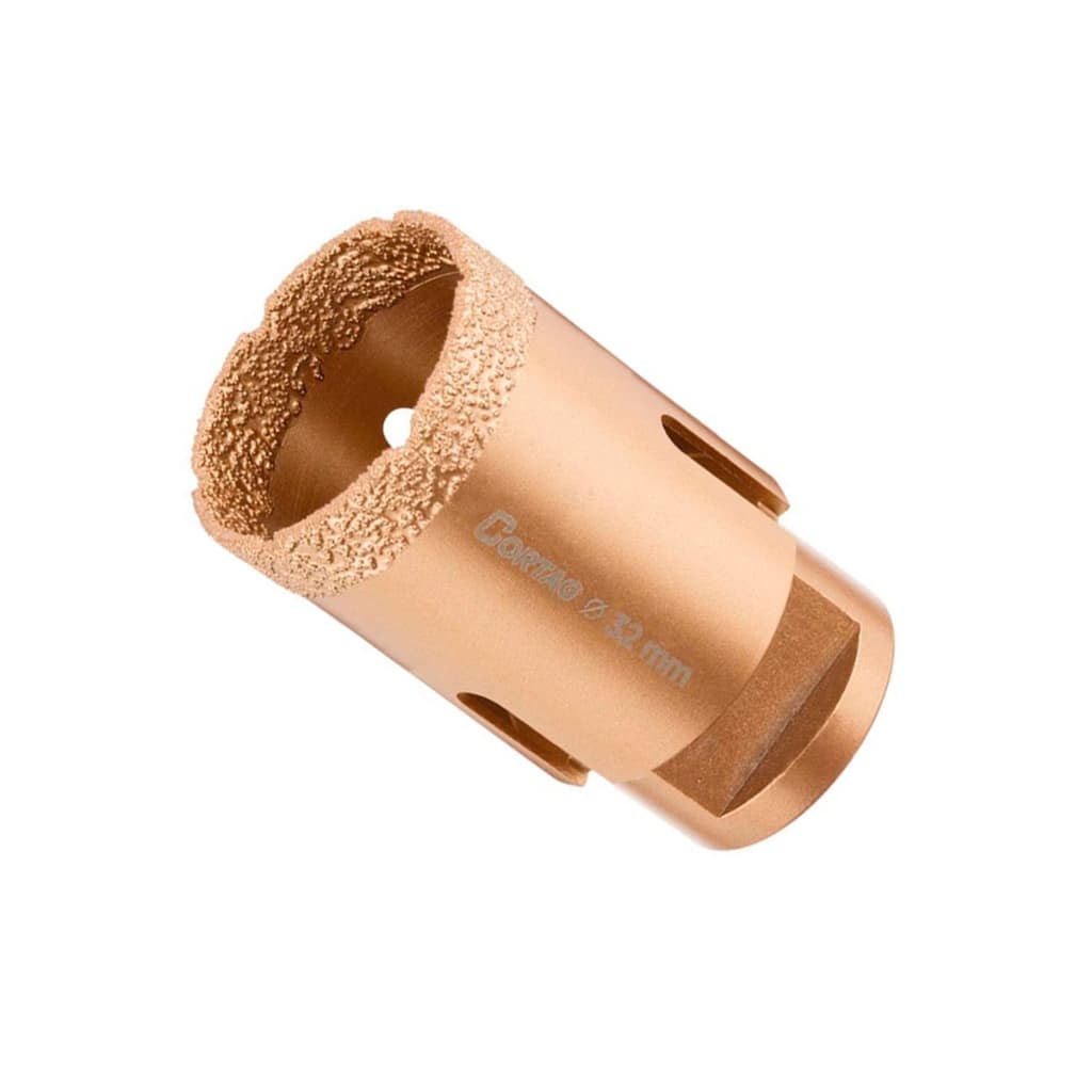 Serra Copo Diamantada 35mm M14 Cortag 62092 Para Esmerilhadeira Corte Preciso