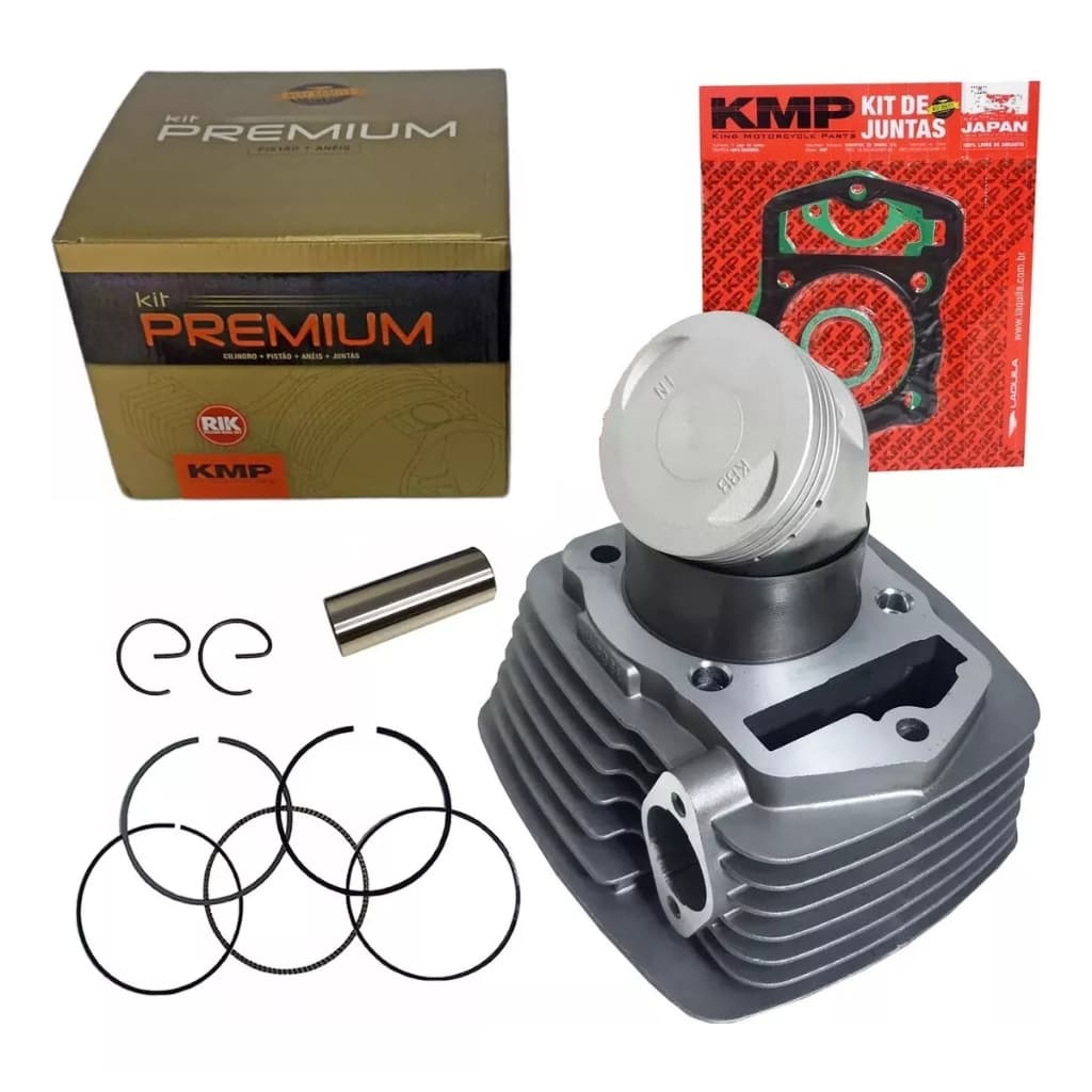 Kit Motor Cilindro Honda Cbx200 Strada Nx 200 Xr 200 Kmp Rik