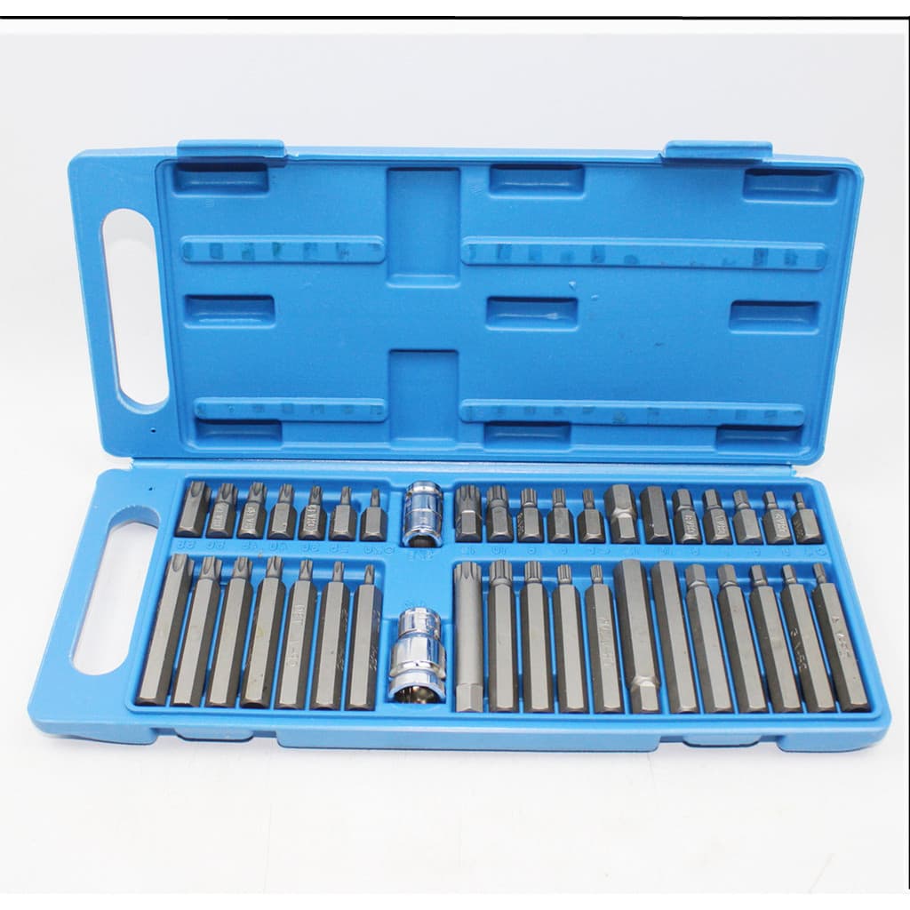 Kit 40 Peças Jogo De Chaves Torx Multidentada E Hexagonal  Alta qualidade