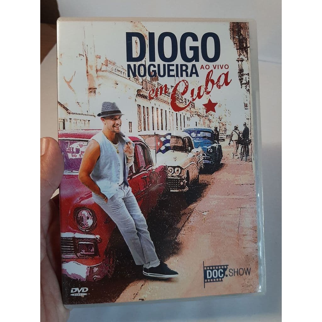 Dvd Diogo Nogueira ao Vivo em Cuba Original
