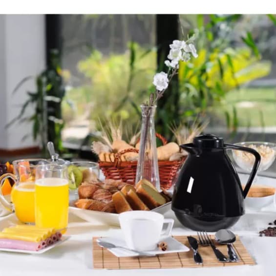 Garrafa Térmica Bule 650ml Preto - Mor Amare Água - Café - Chá - Cozinha