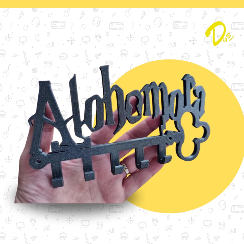 Porta Chaves Harry Potter Alohomora