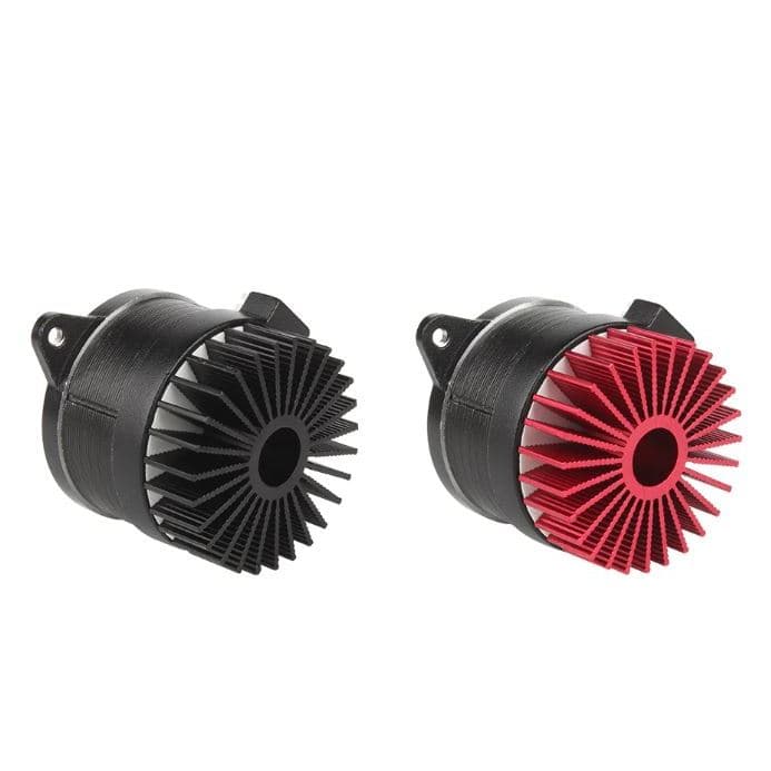 Dissipador de aluminio para motor nema 14 pancake