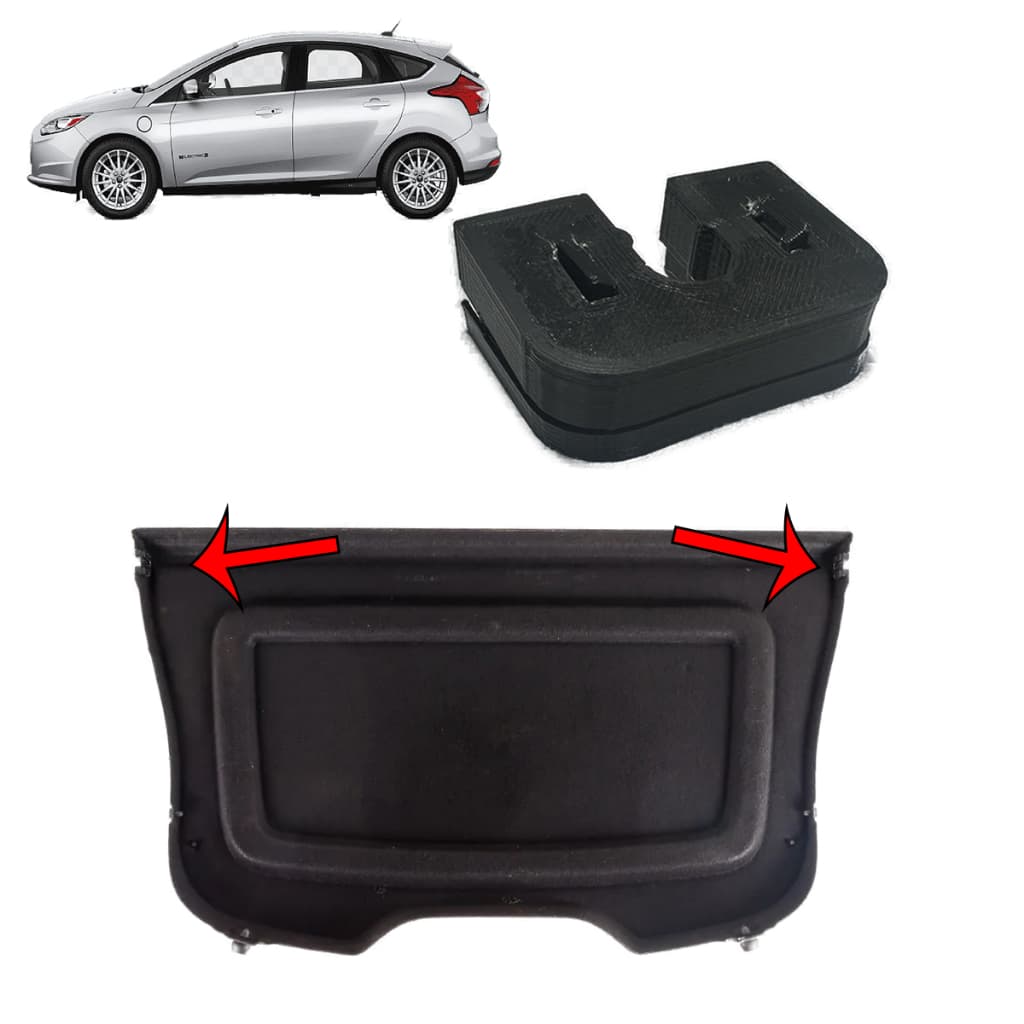 Suporte Pino Reparo Tampao Bagagito Ford Focus Hatch 2013-2019