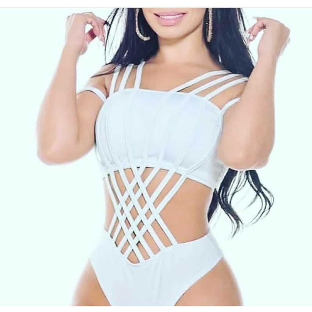 Body trançado- Body  feminina - Body suplex feminina