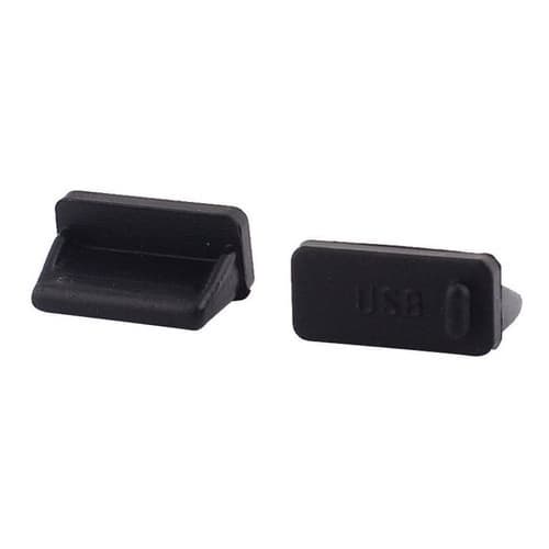 Tampa Usb Anti Poeira Silicone Para Desktop Pc Notebook