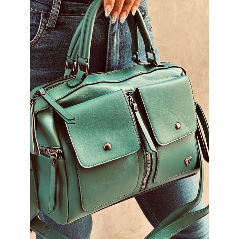 Bolsa Feminina Transversal Báu Media Espaçosa De Ombro Casual