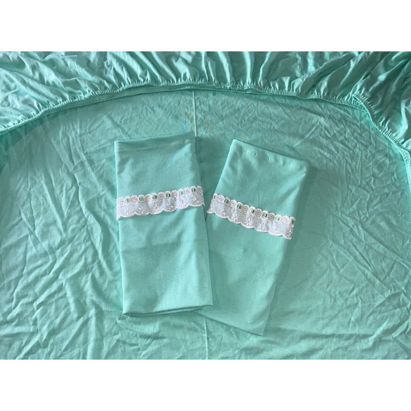 Jogo de lençol 3 peças cama queen 100% algodão estra macio