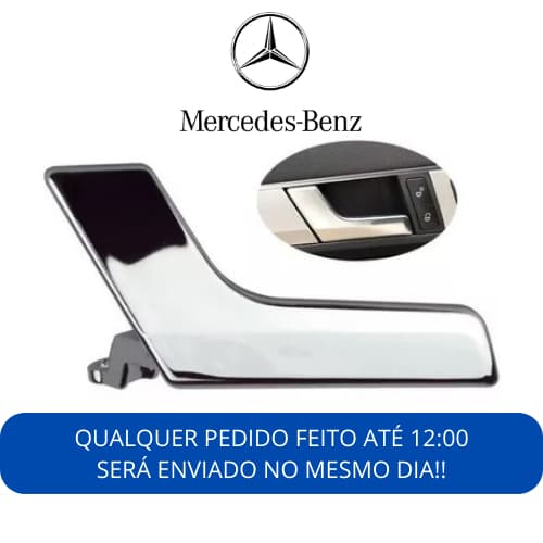 Maçaneta Interna Mercedes C180 C250 C230 C280 C300 C350 C63 GLK