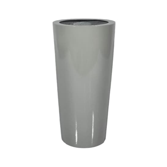 Vaso em Fibra de Vidro  - 55cm - Aquamarine P