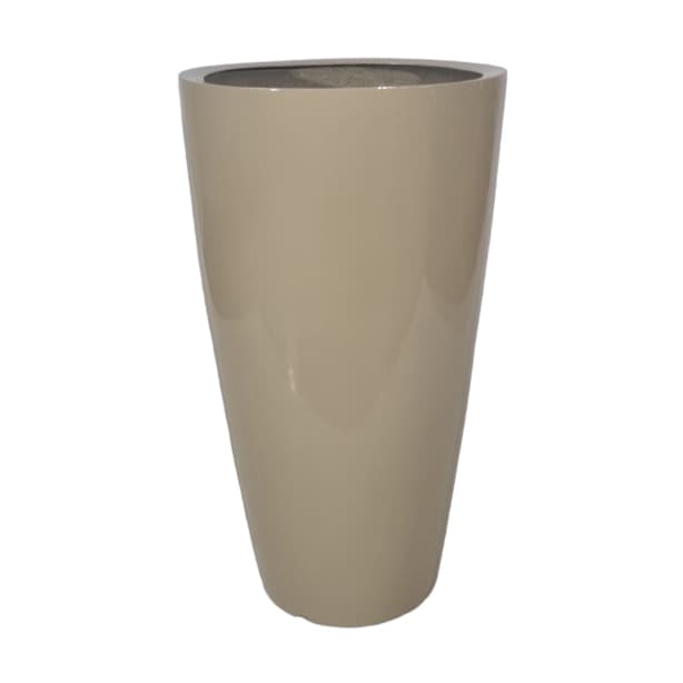 Objetos de decoração para sala Vaso em fibra de vidro 70cm Esmeralda M