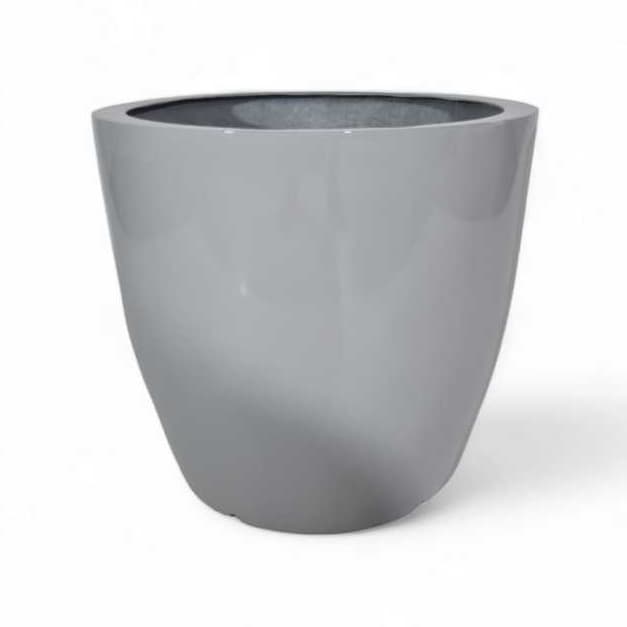 Vaso para plantas decorativo em fibra de vidro 45cm AZURITA M